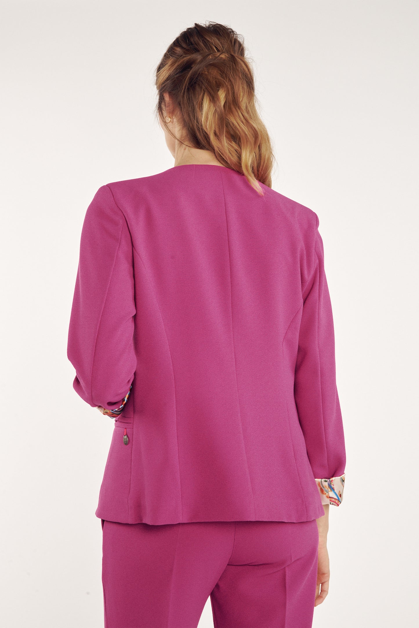 ARIANE ORCHID SLIM-FIT BLAZER