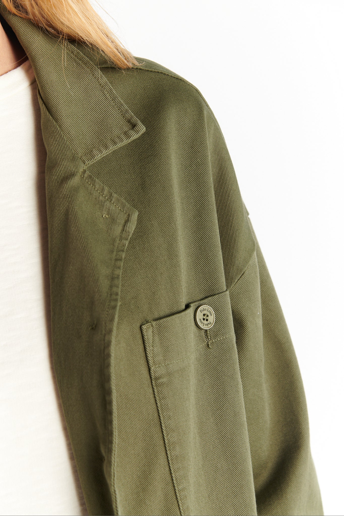 VESTE OVERSIZE DESTINY KAKI