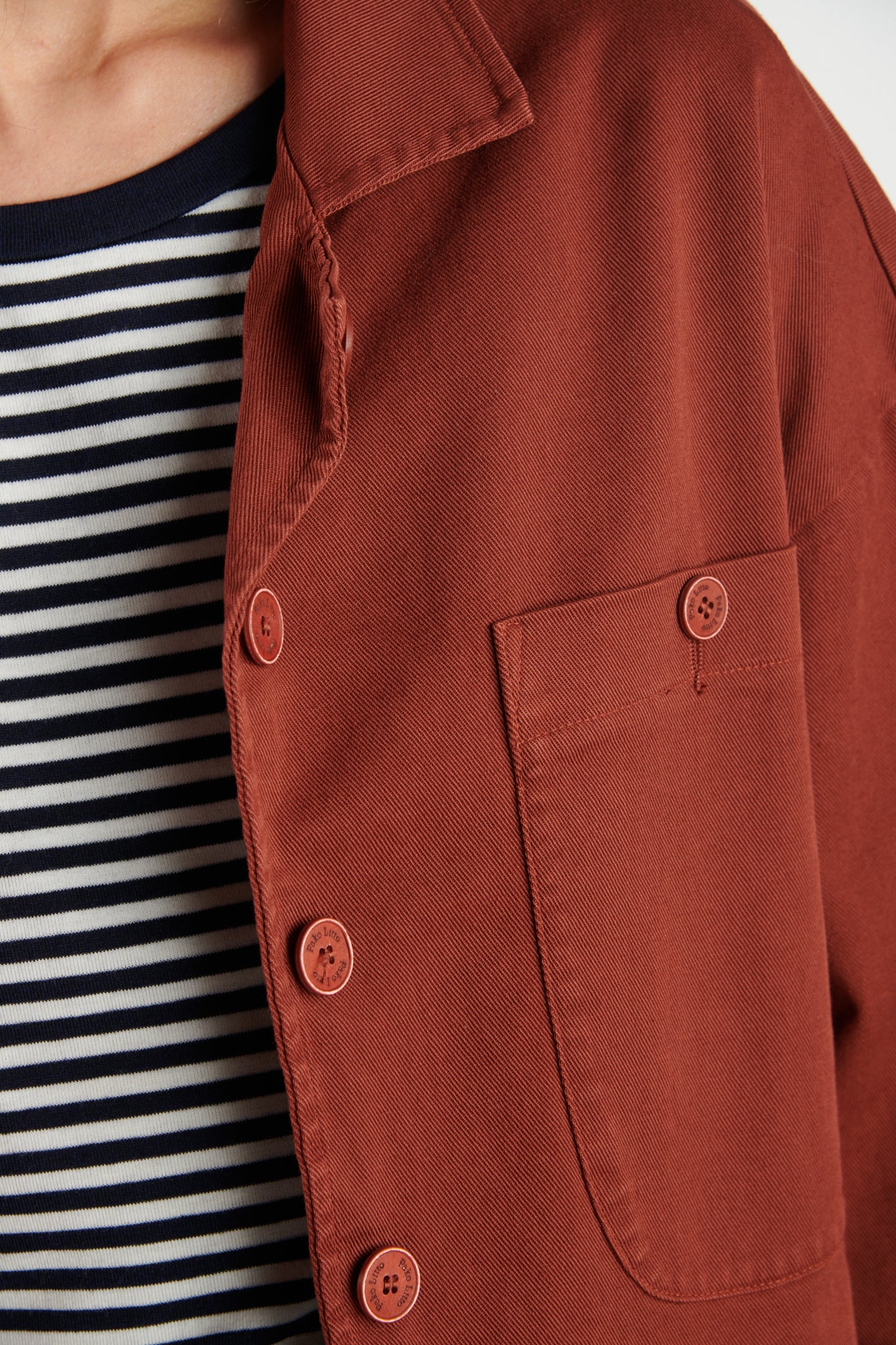 VESTE OVERSIZE DESTINY PAPRIKA