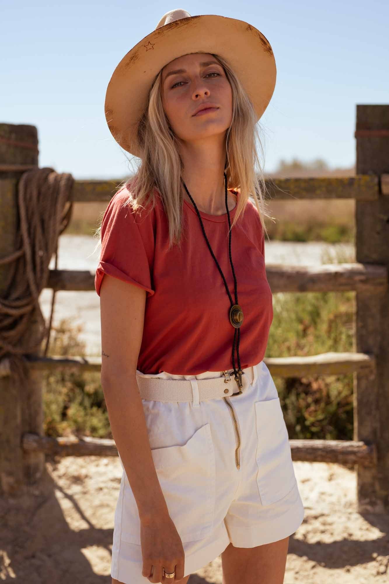 CROP TOP MARY TERRACOTTA