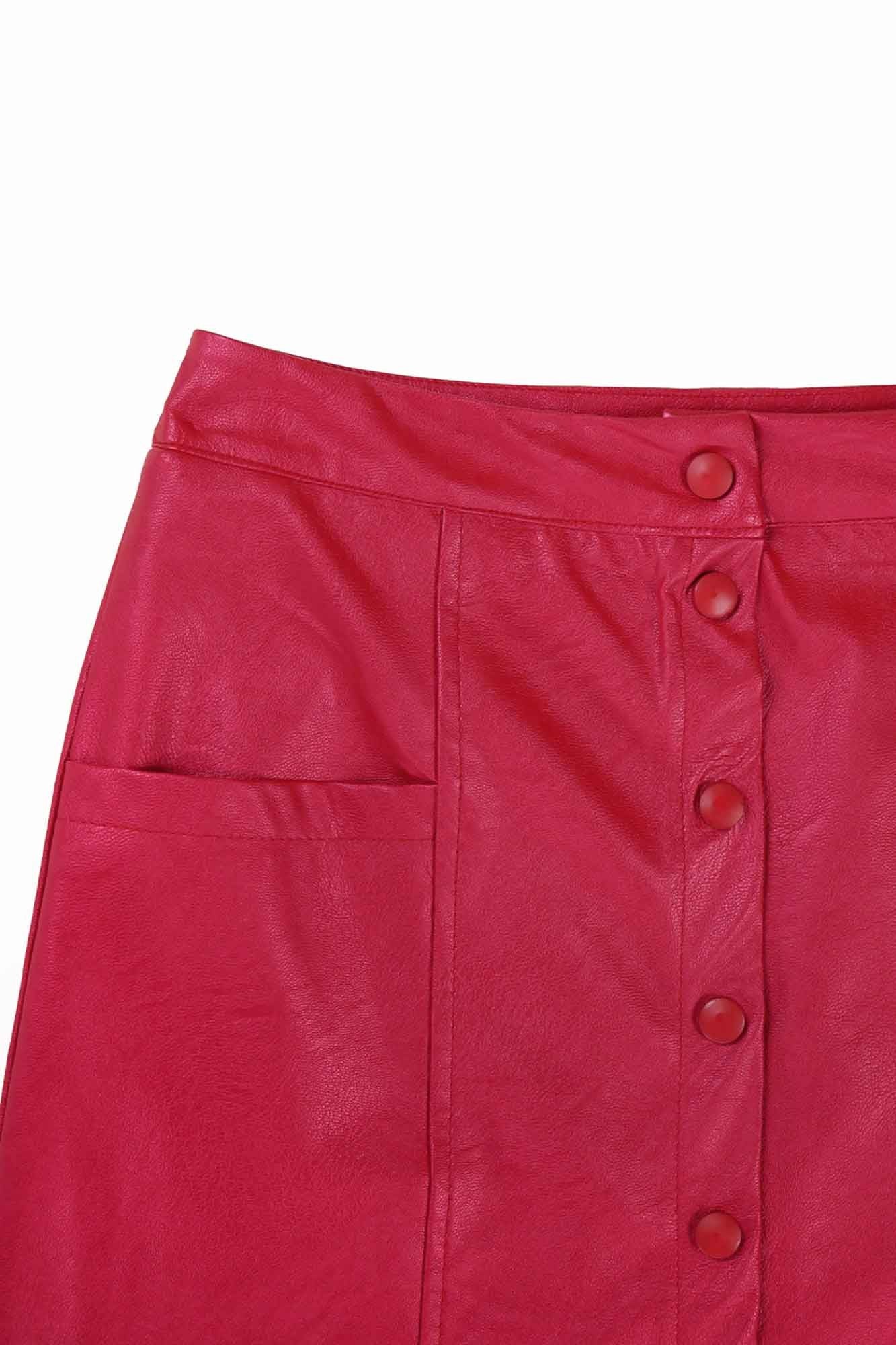 CARLOTA SKIRT SKAI POPPY