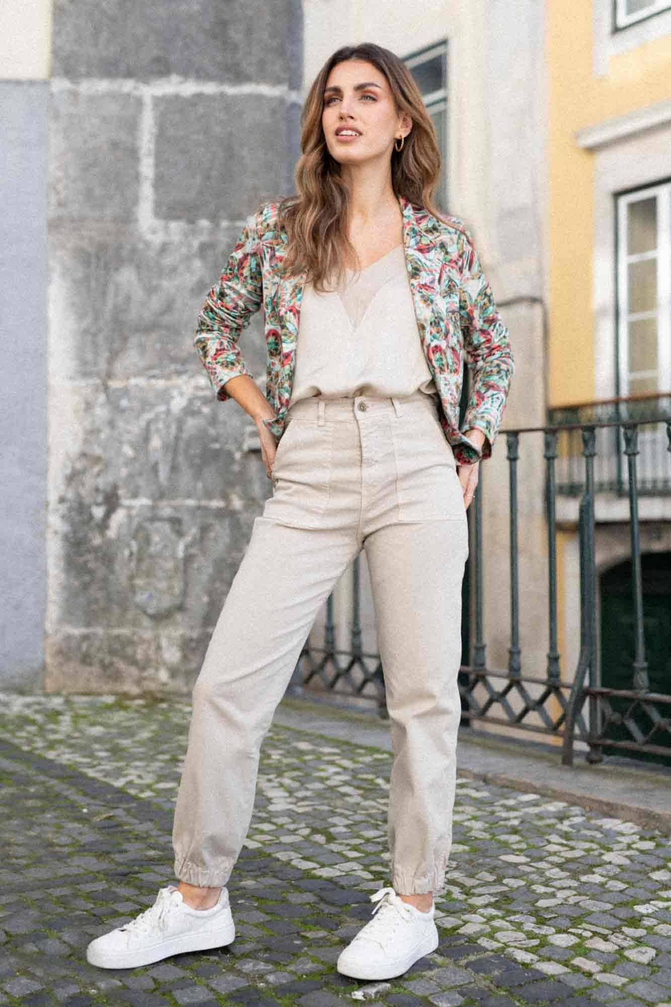 MIGUEL CARGO TROUSERS SAND