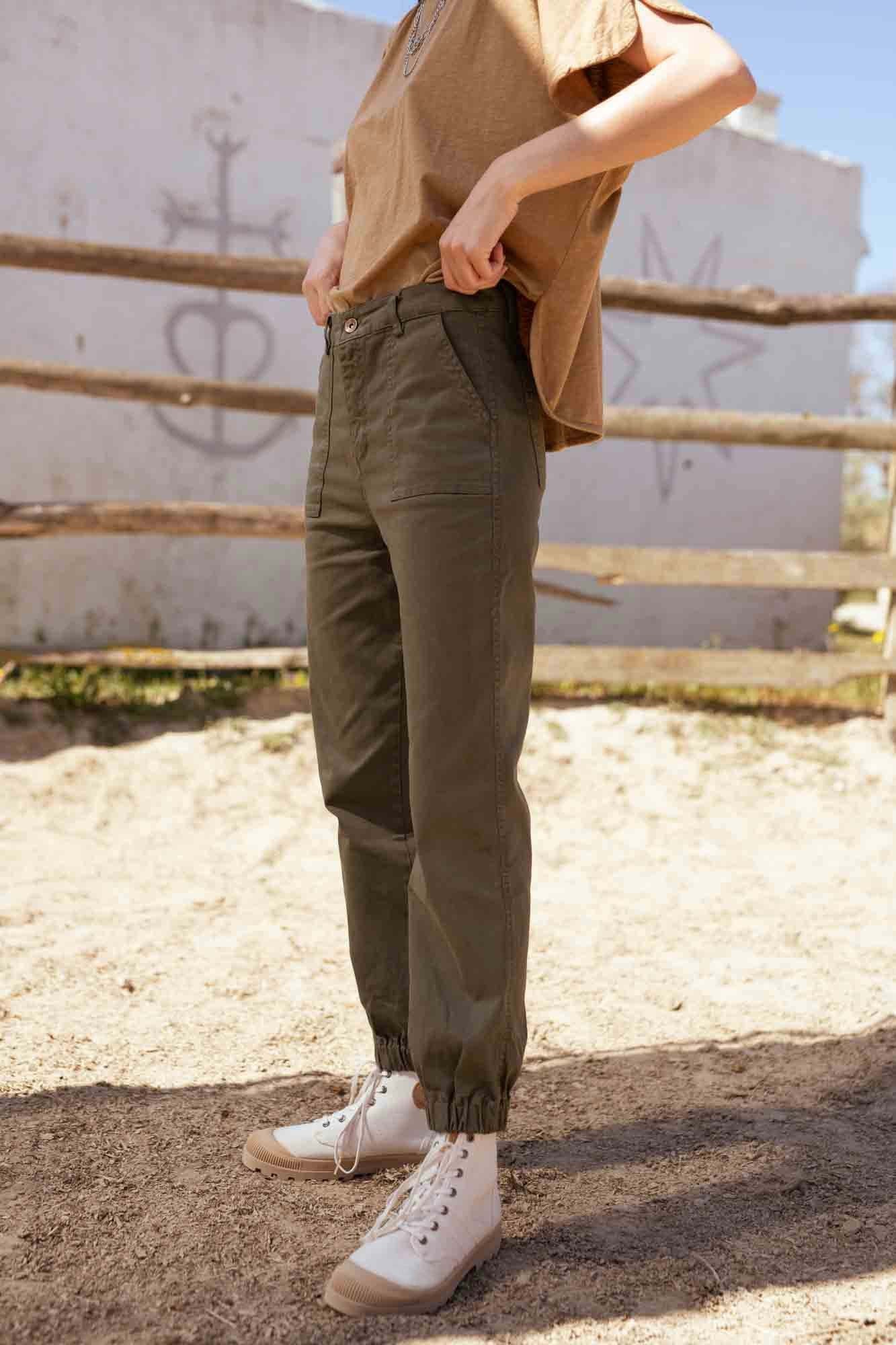 PANTALON MIGUEL CARGO KAKI