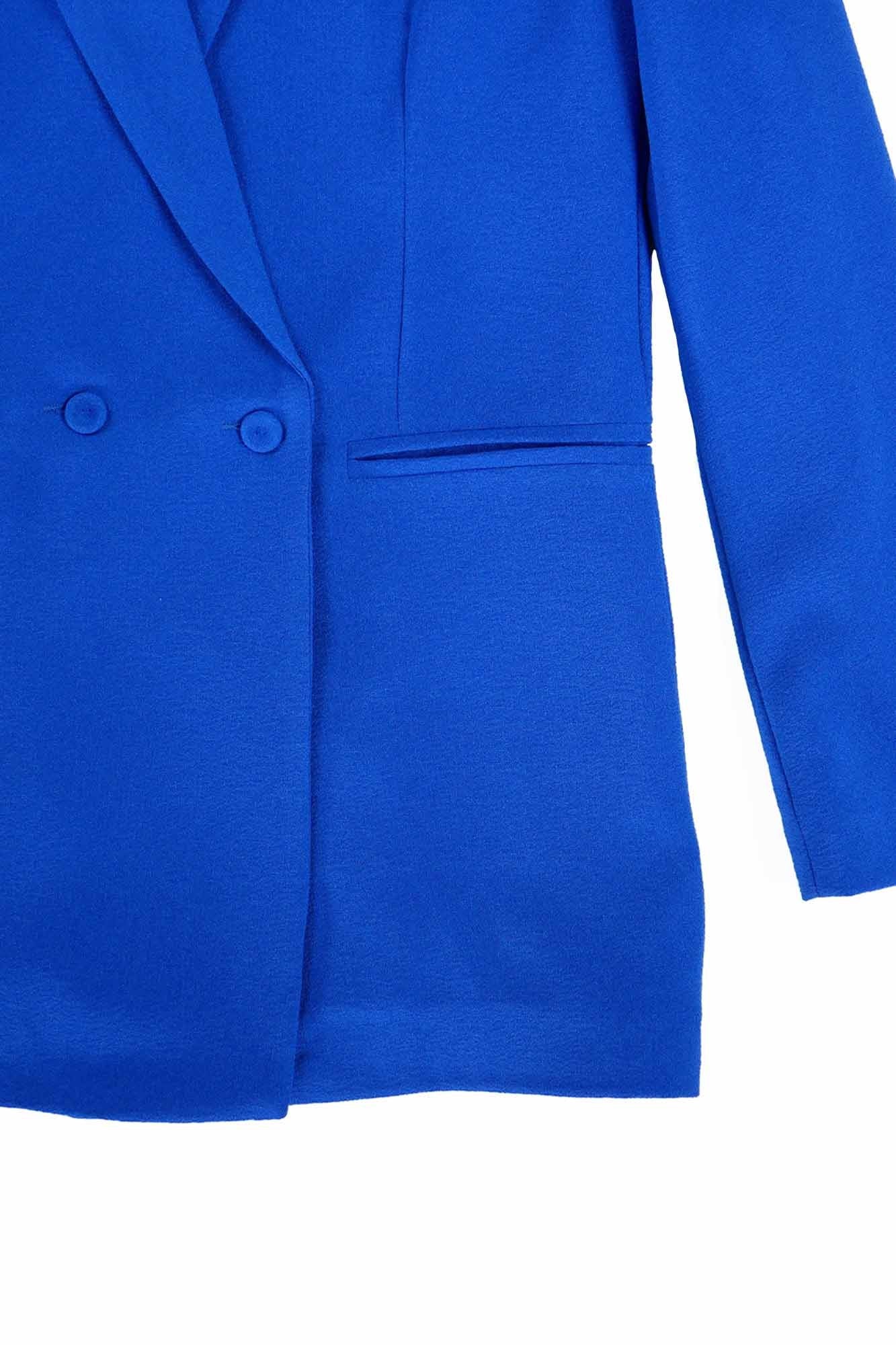 CÉLIA OVERSIZED ROYAL BLUE JACKET