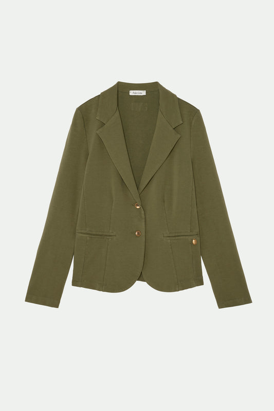 BLAZER MOLLETON ADELIA KAKI