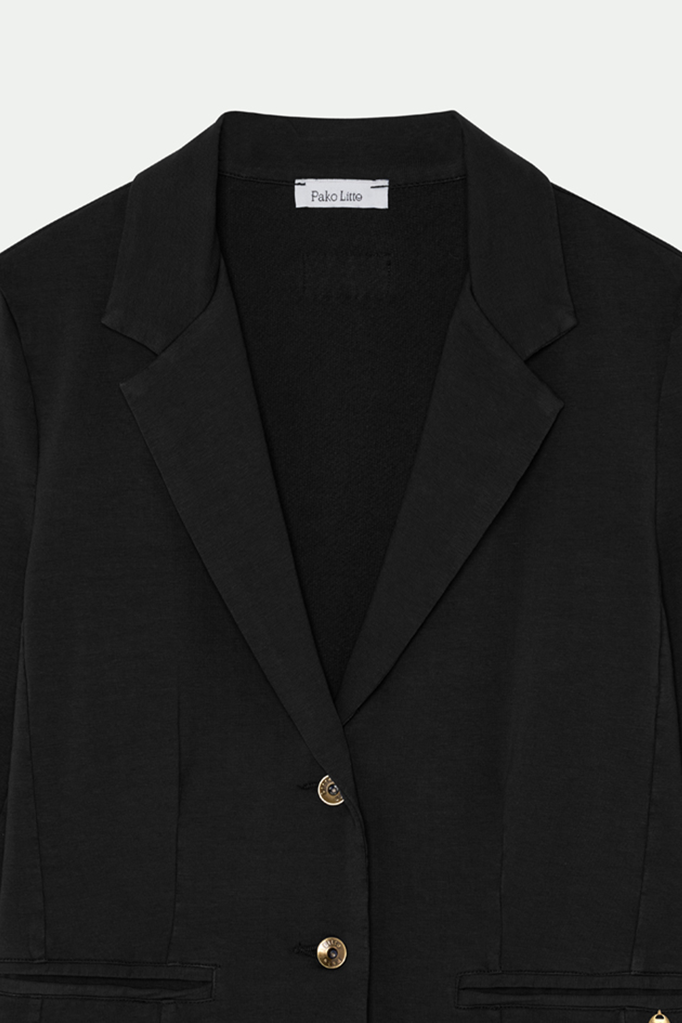 BLAZER MOLLETON ADELIA NOIR AH24