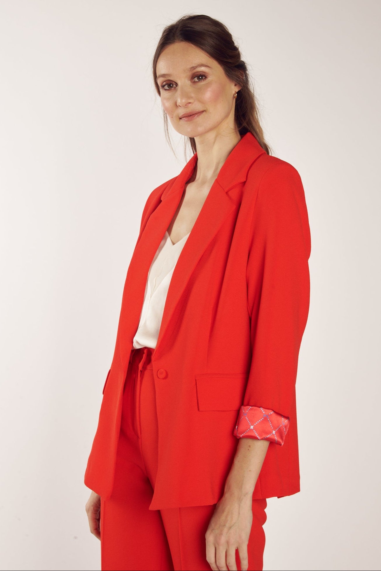 BLAZER AMPLE CÉSAR COQUELICOT