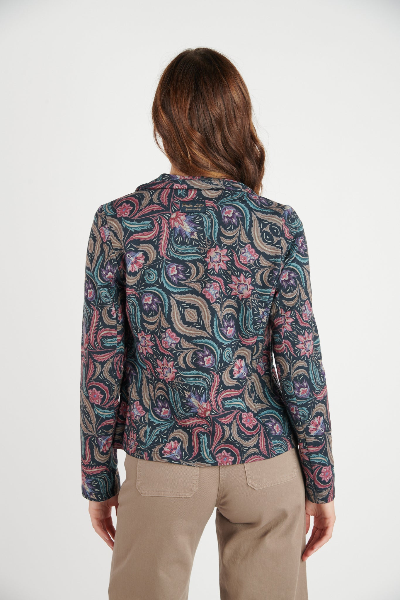 BLAZER IMPRIMÉ SALVADOR NUIT ARABESQUE