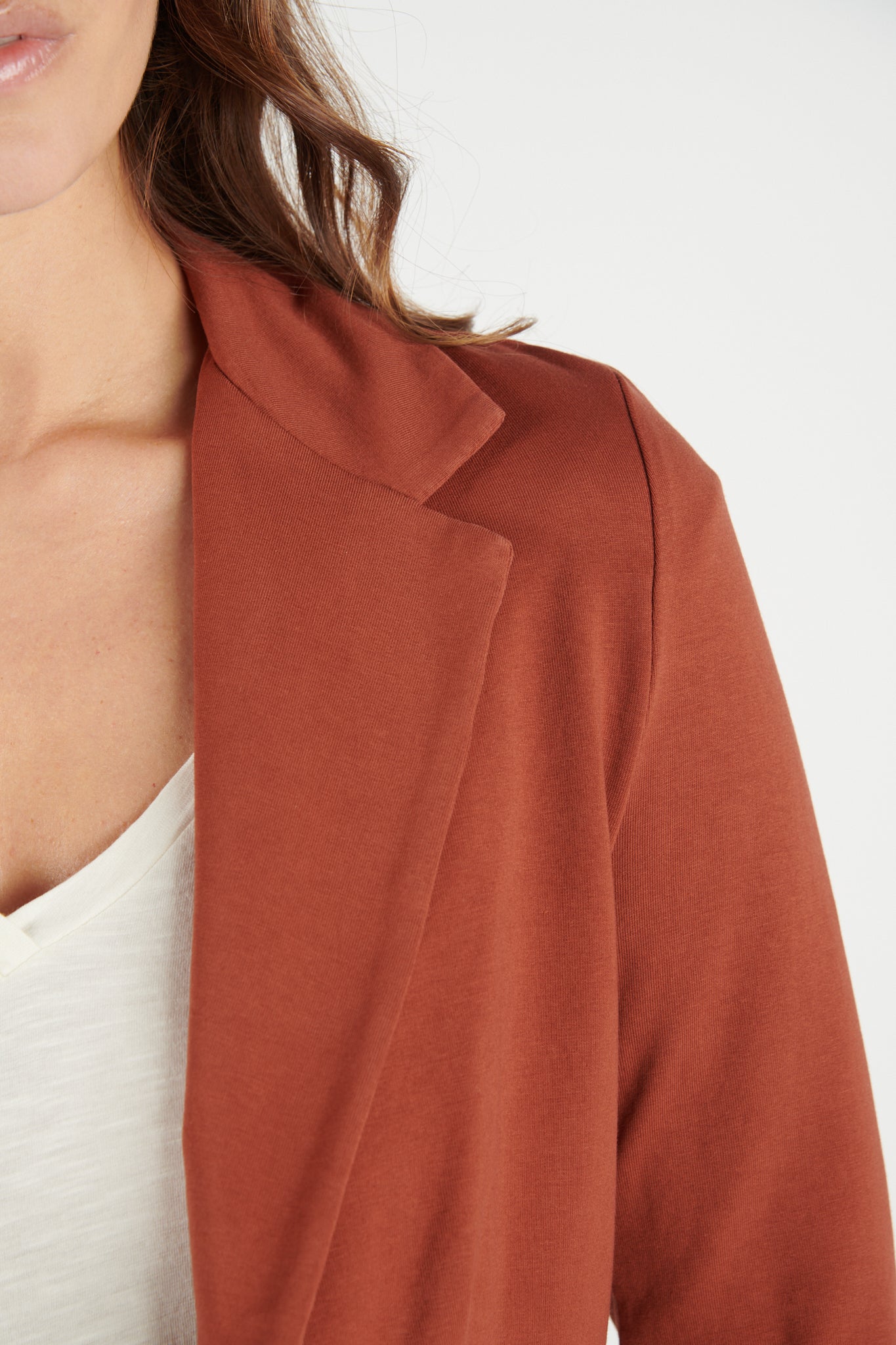 BLAZER MOLLETON ADELIA PAPRIKA