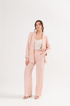 PANTALON LONG EUGÈNE ROSE