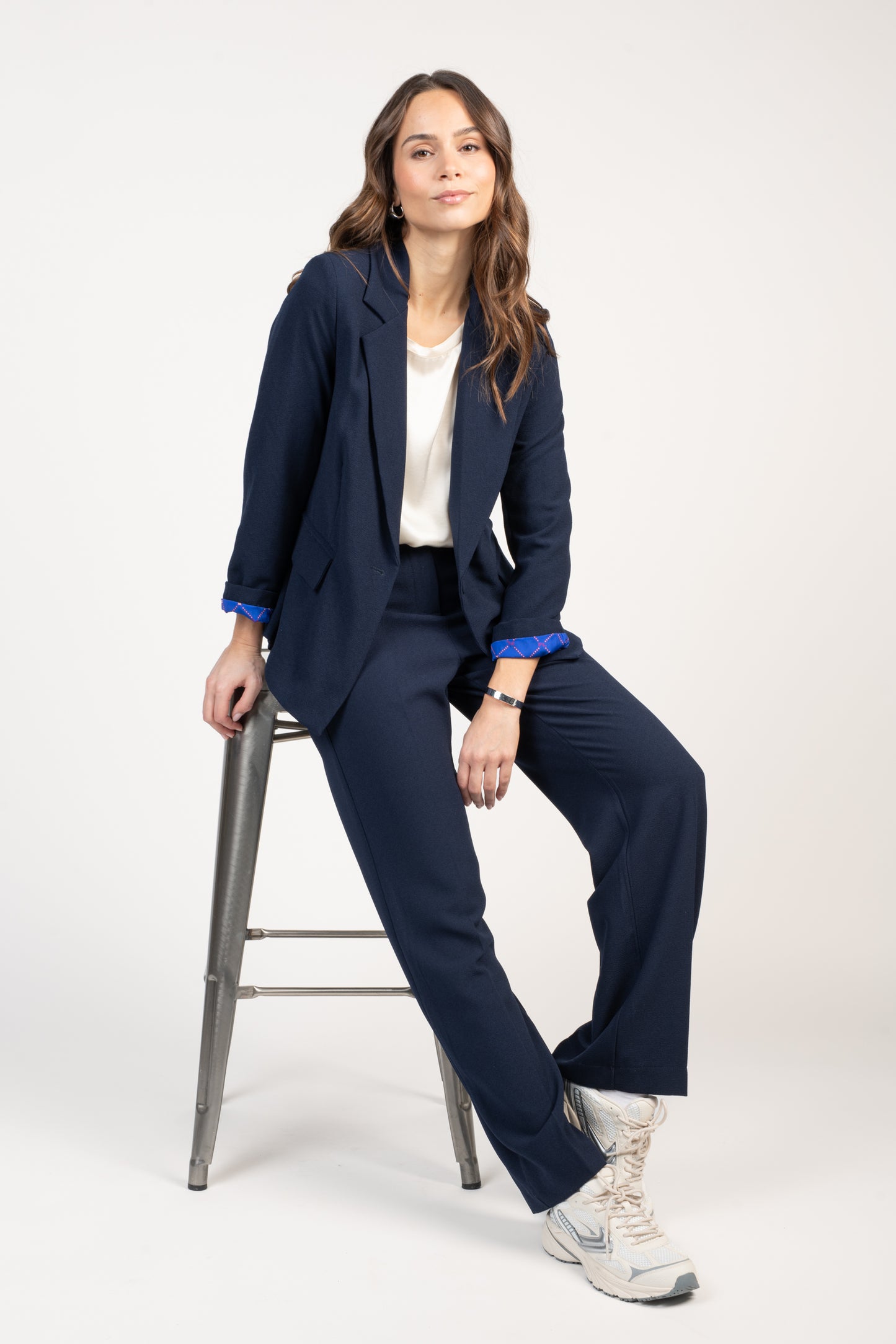 PANTALON LONG EUGÈNE MARINE