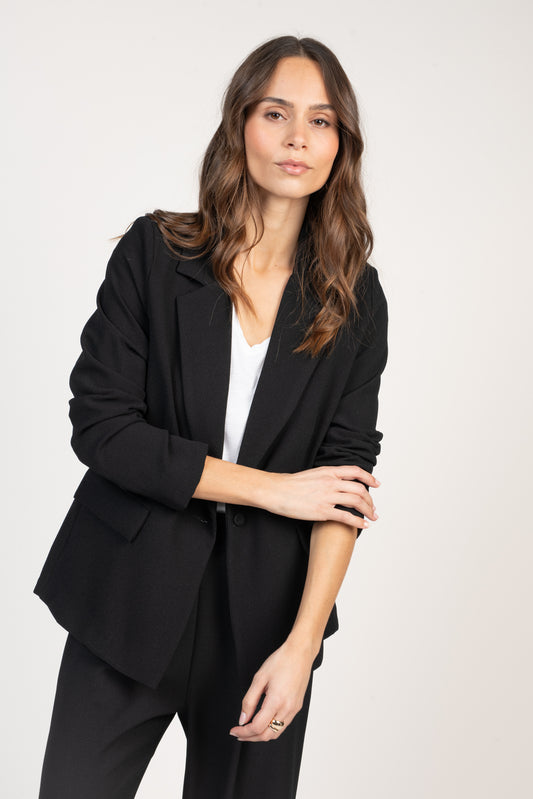 BLAZER AMPLE ÉLINA NOIR