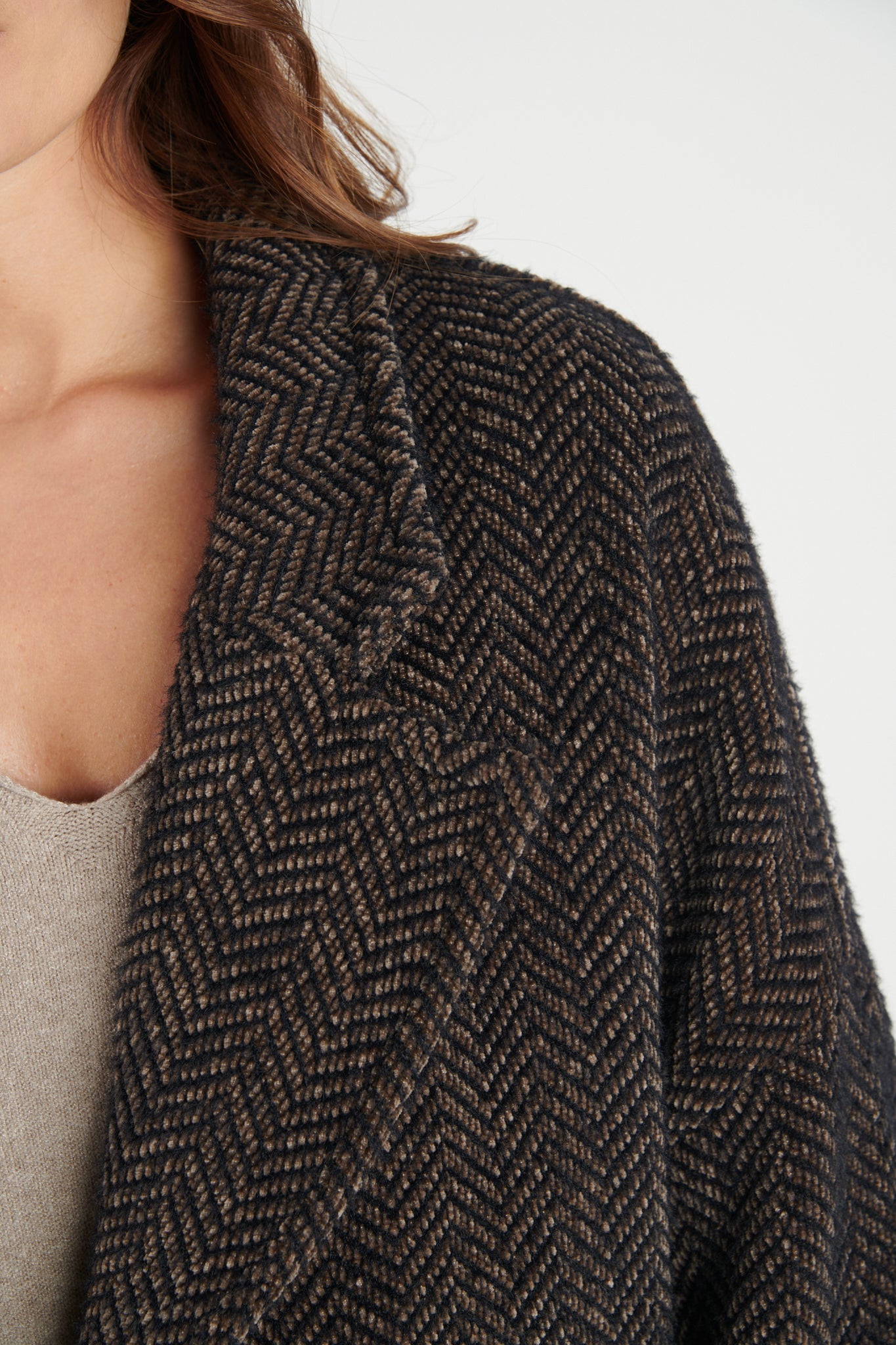 CABAN COURT BAPTISTINE CHOCO