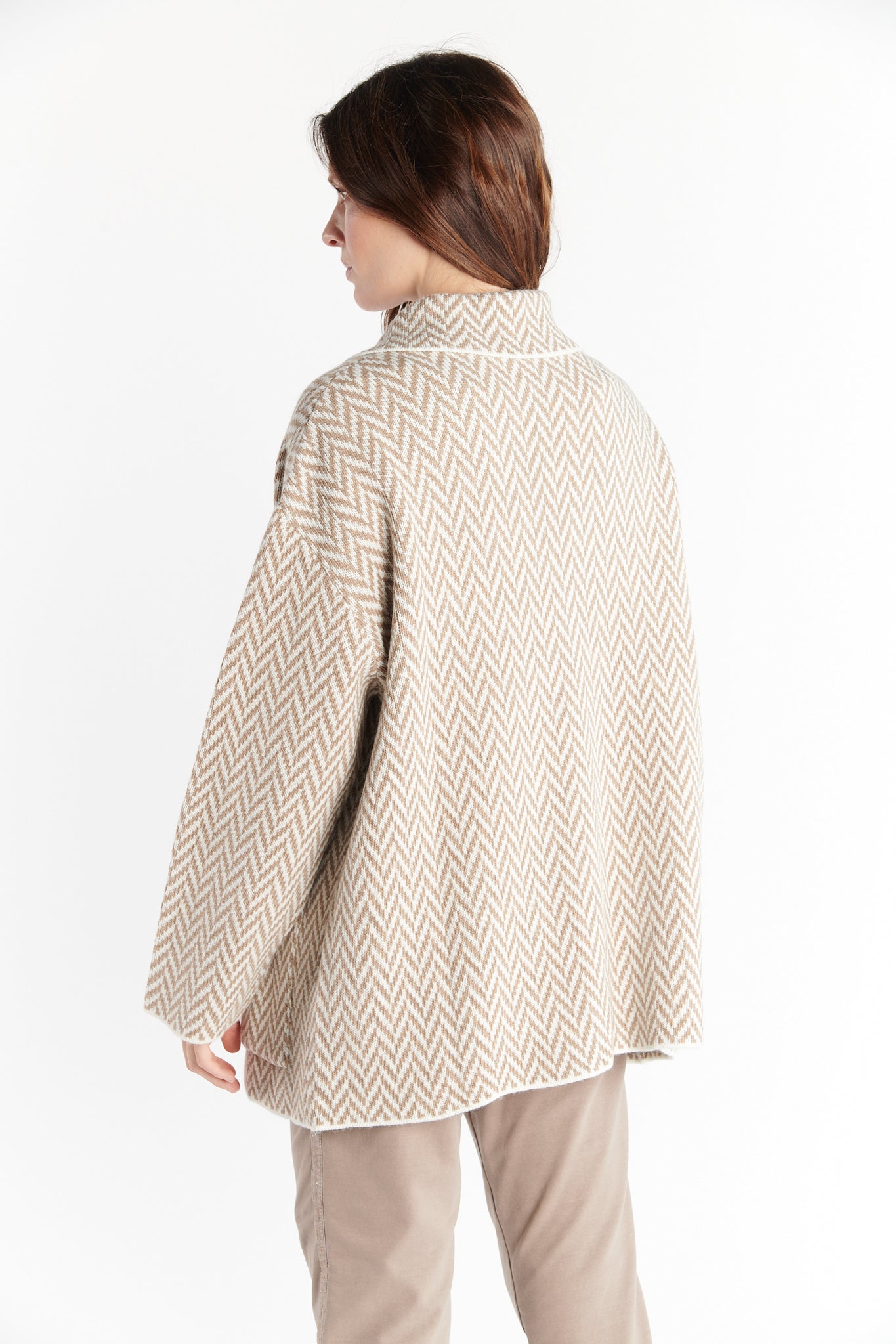 CABAN MAILLE DARRYL NATUREL TAUPE