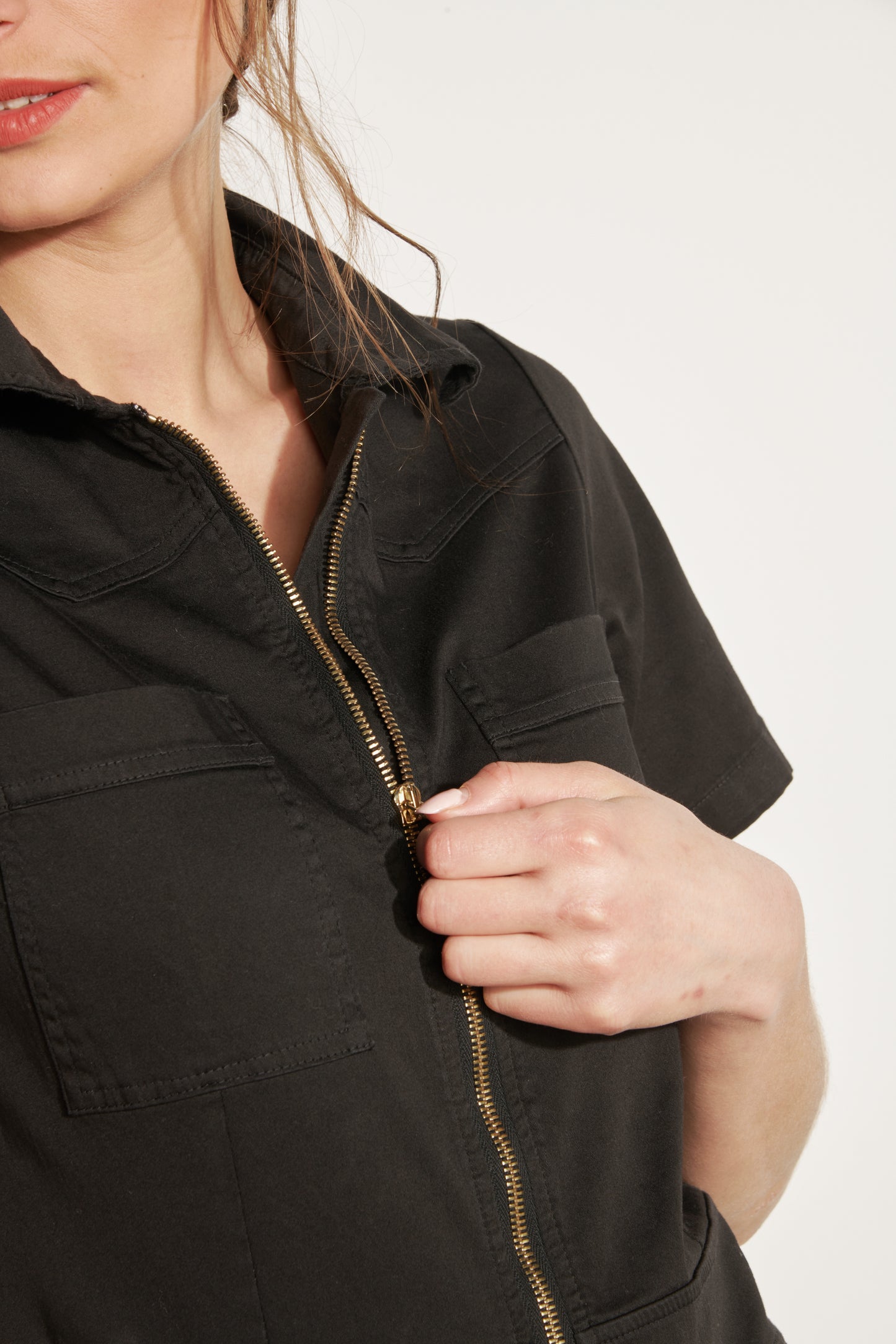 ADONIS BLACK JUMPSUIT