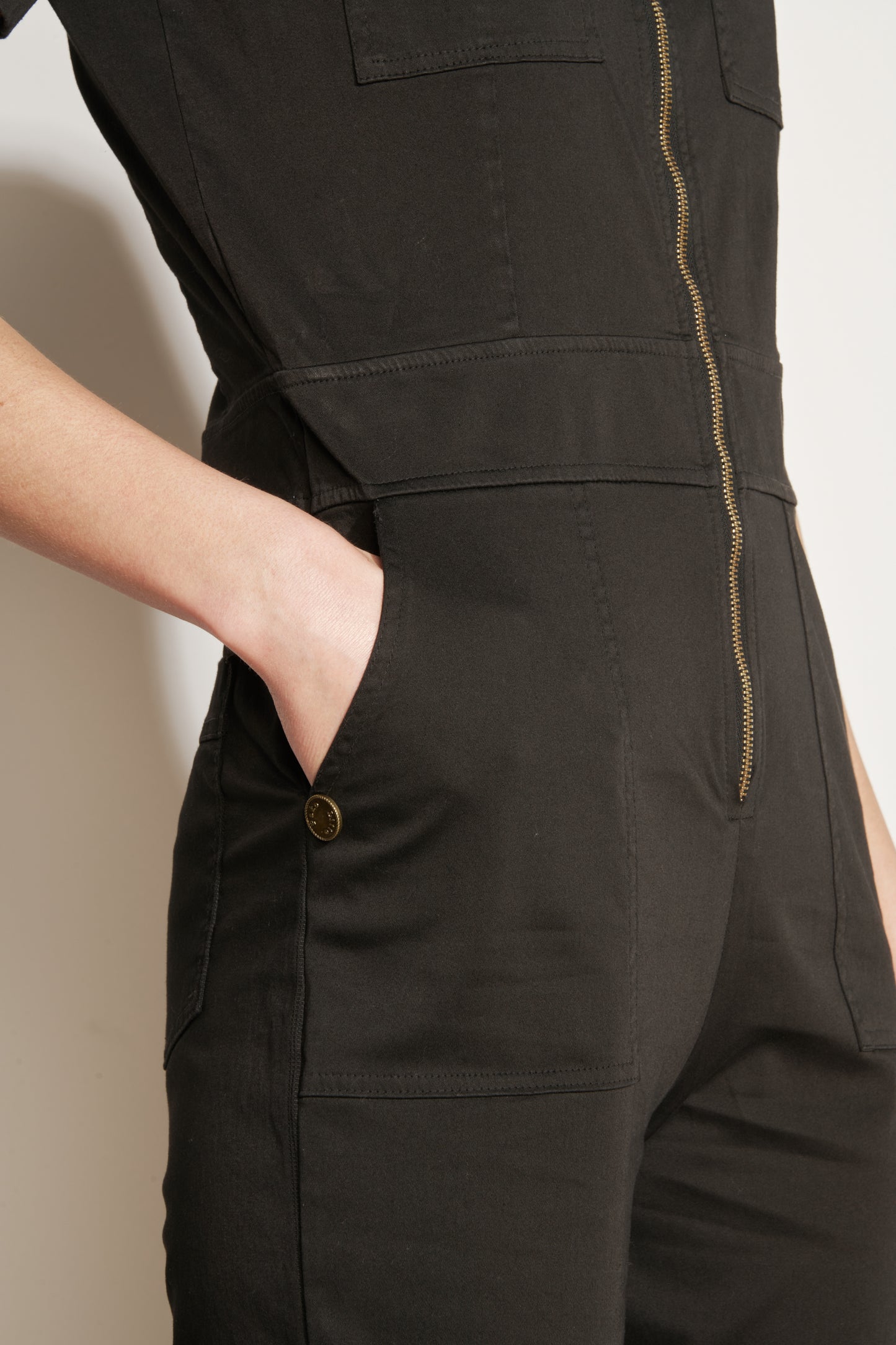 ADONIS BLACK JUMPSUIT
