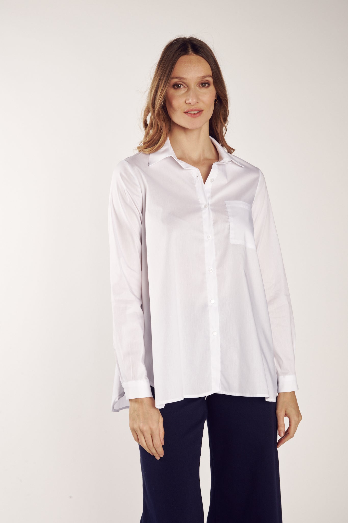 CHEMISE AMPLE BARTHOLD BLANCHE