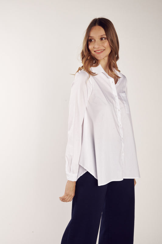 CHEMISE AMPLE BARTHOLD BLANCHE