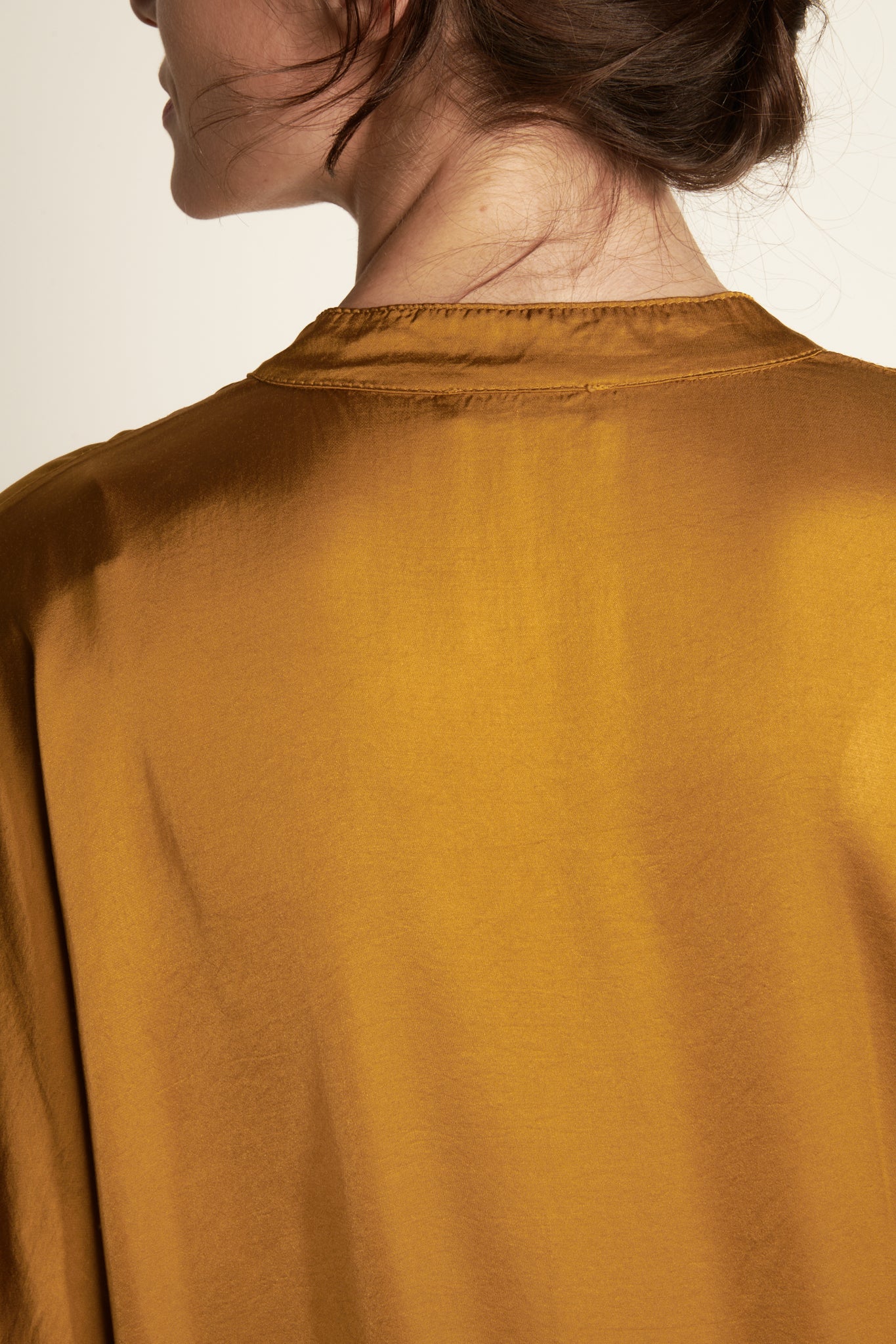 OVER SLIKY SHIRT (FA662C05Q) - AMBER