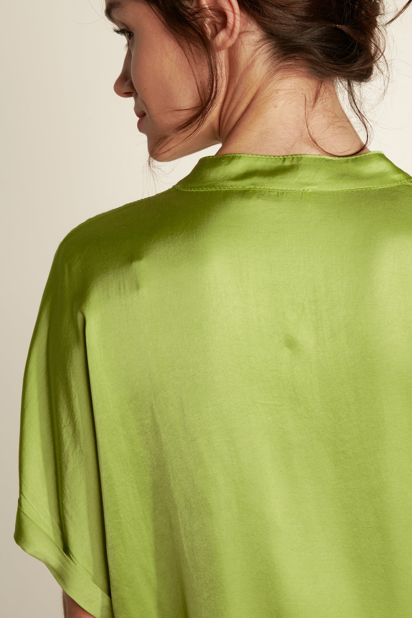 OVER SLIKY SHIRT (FA662C05Q) - PISTACHIO