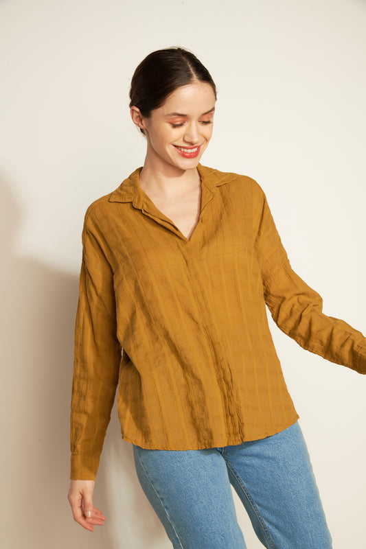 CHEMISE AMPLE ADDISON AMBRE