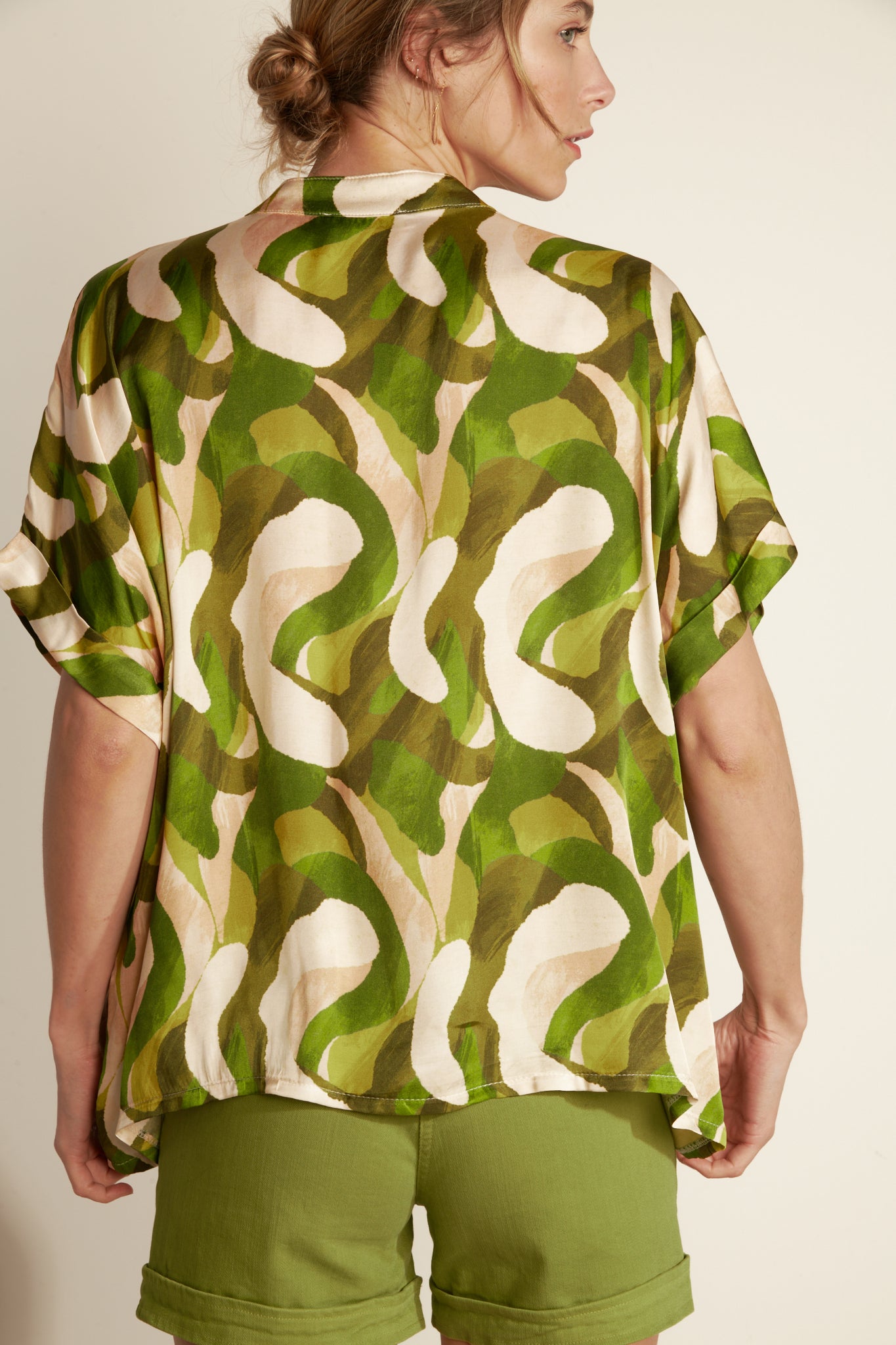 CHEMISE OVER ANETTE LIME