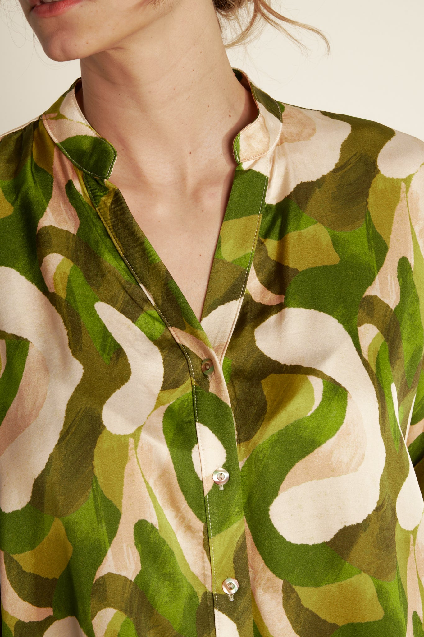 CHEMISE OVER ANETTE LIME