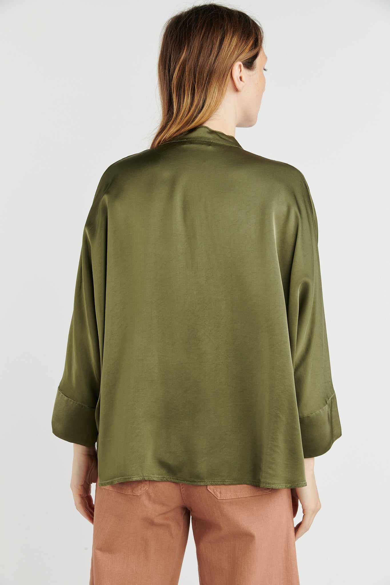 CHEMISE OVERSIZE BECCA KAKI