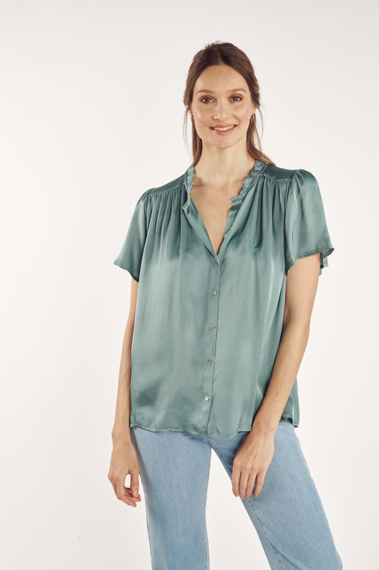 CHEMISE COL PLISSÉ ANNABELLE LAGON