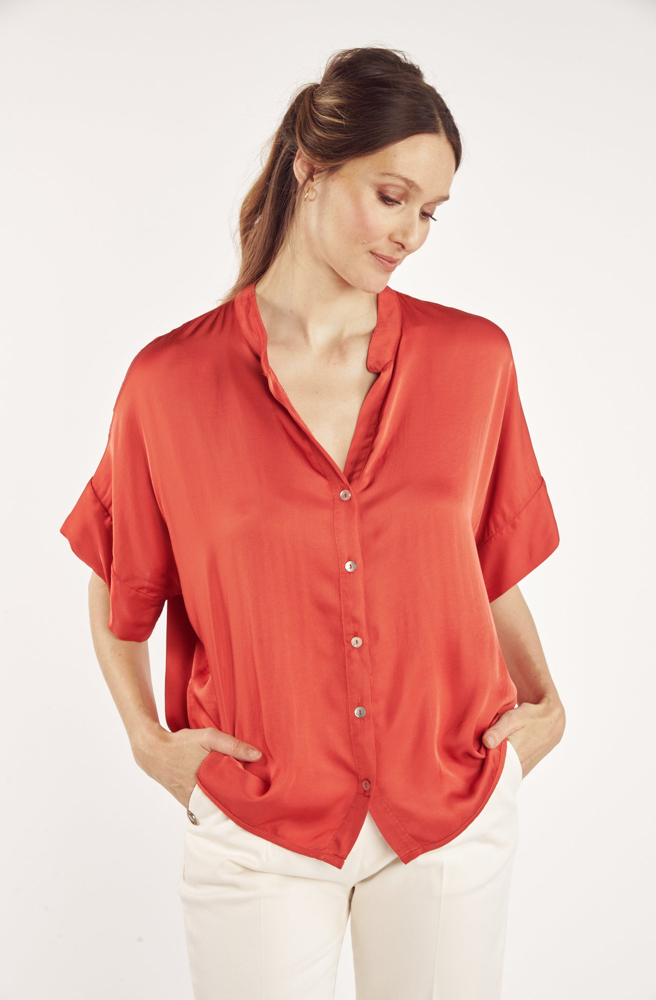 CHEMISE OVER ALDA CORAIL