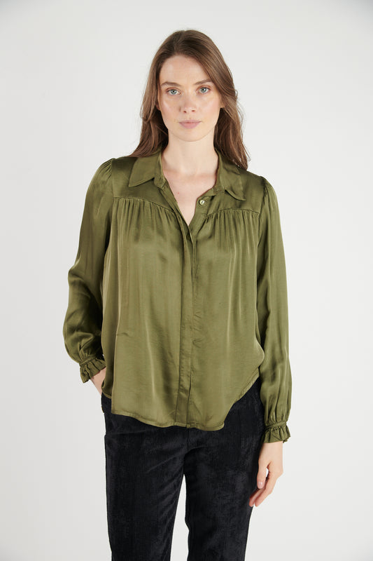 CHEMISE PEINTRE DANOA KAKI
