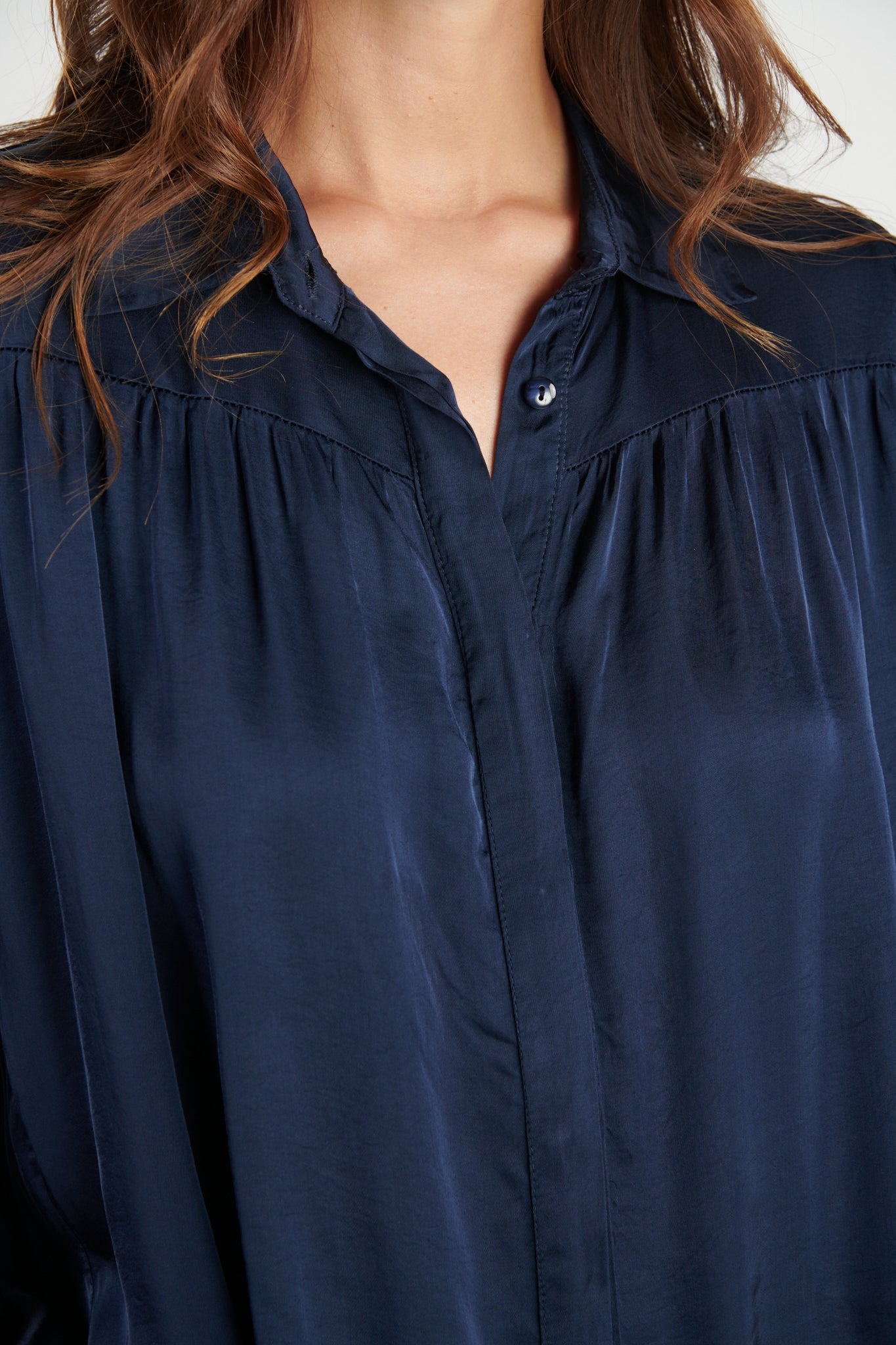 CHEMISE PEINTRE DANOA MARINE FONCE