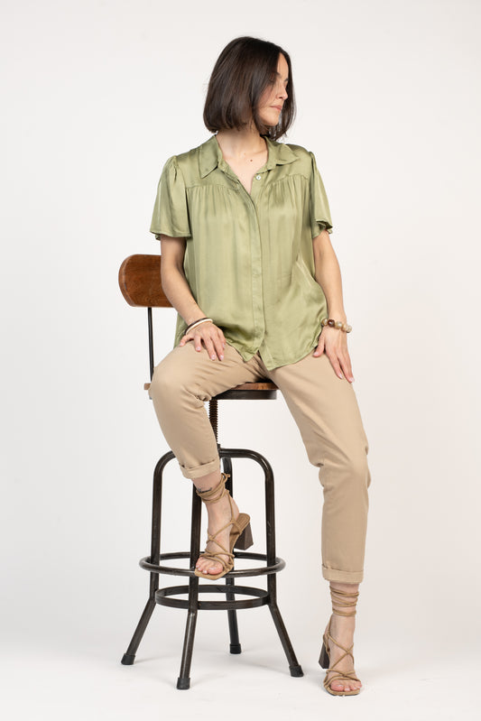 CHINO 7/8ÈME ELIOTT SABLE