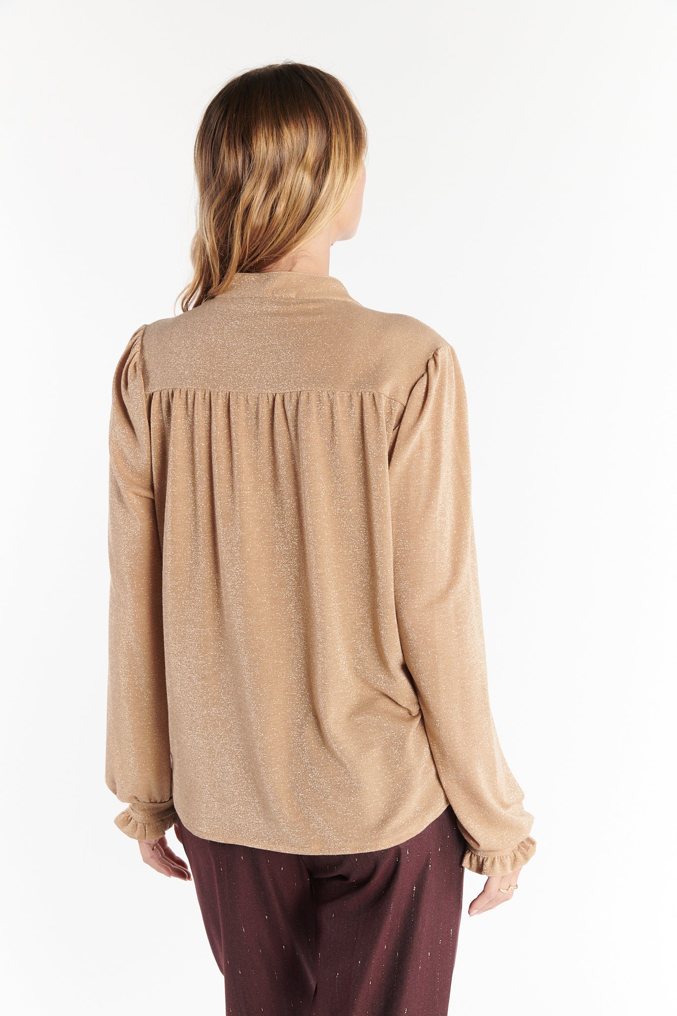 CHEMISE PAILLETTE DALILA DORÉ