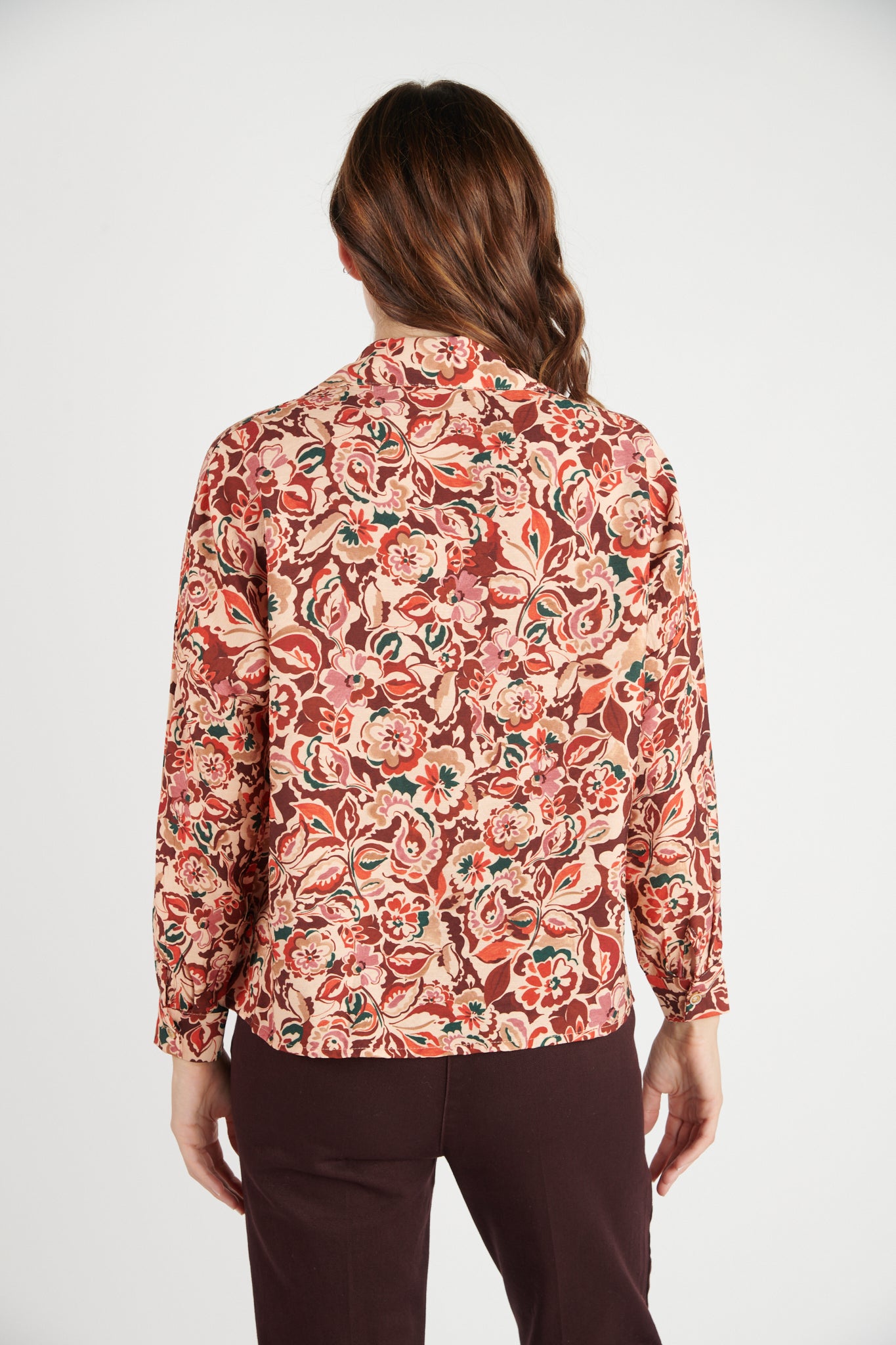 CHEMISE DAKOTA IMPRIMÉ FLOWER PRUNE