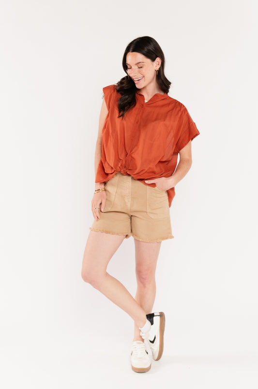 SHORT FAYE BEIGE
