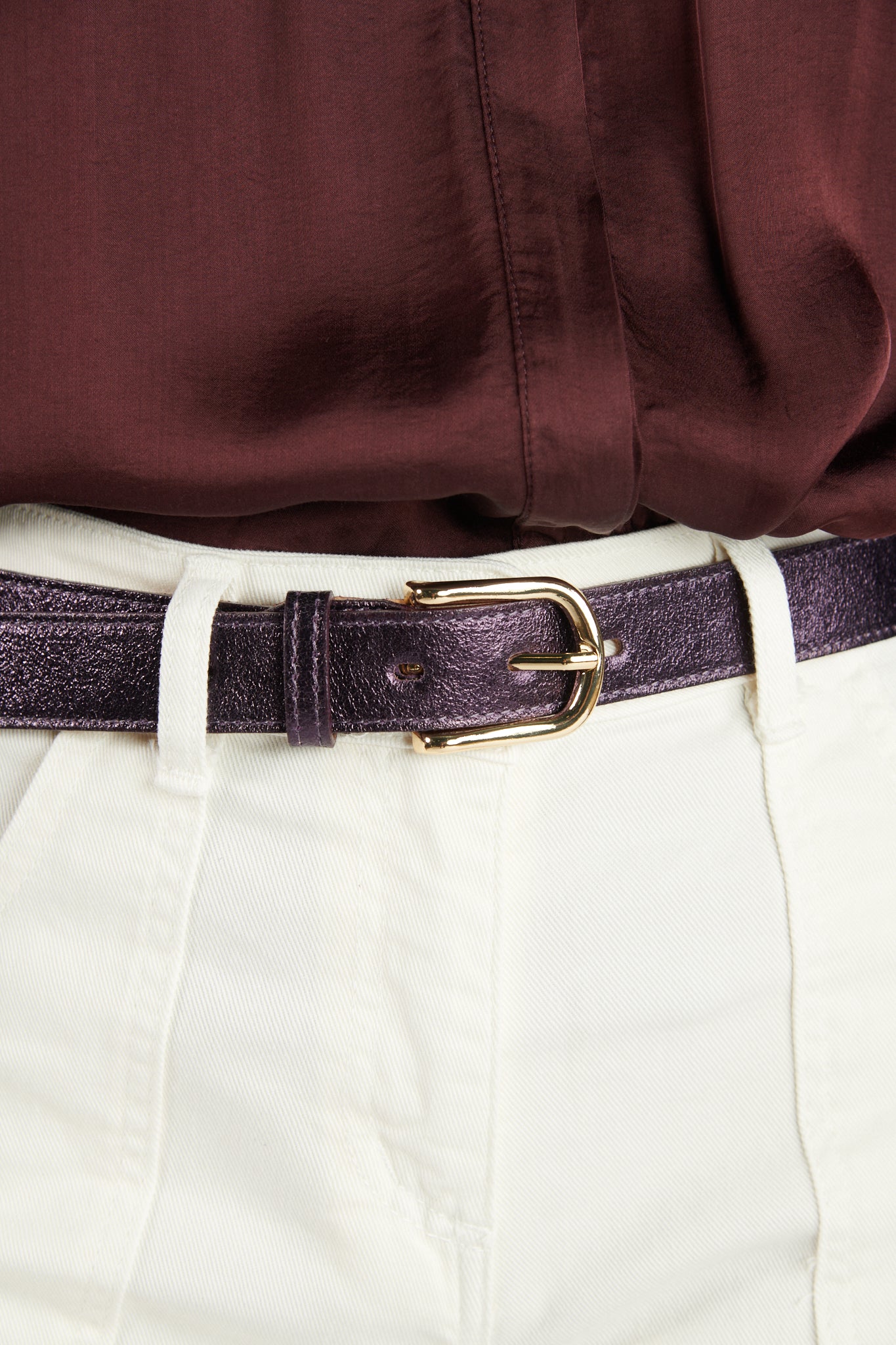 CEINTURE BARNABÉ PRUNE