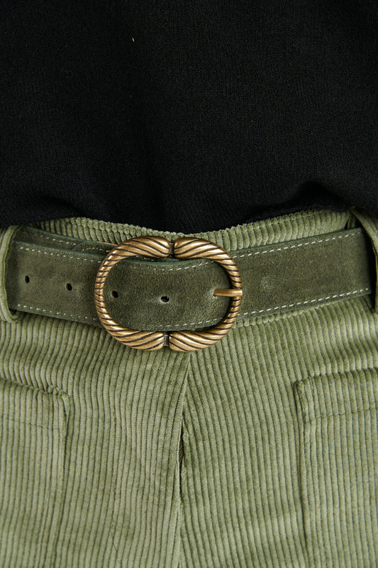 CEINTURE DAIM DORINE KAKI