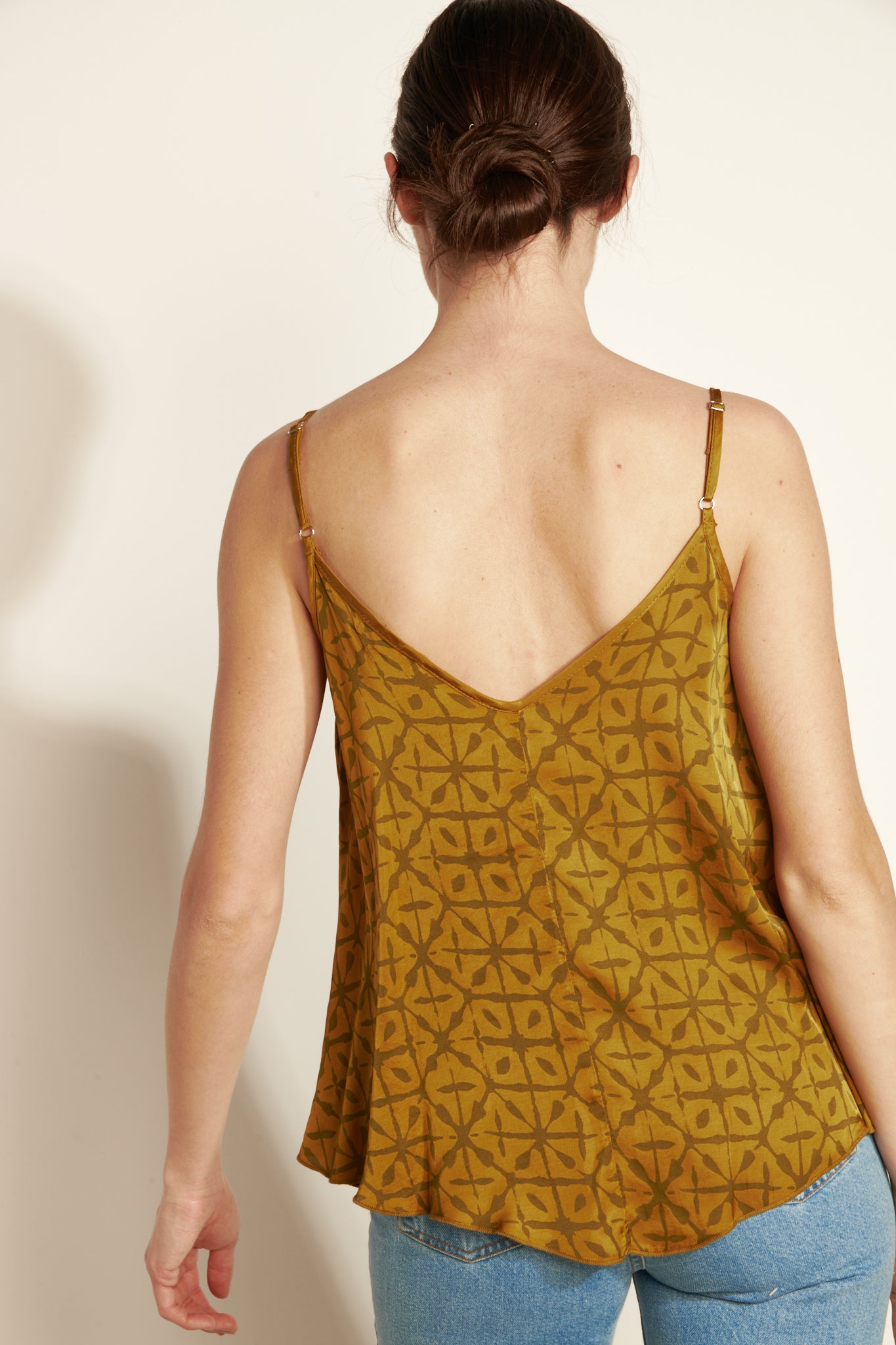 ETHNIC SILKY BI MATERIAL CARACO (FA742T05) - AMBER 76V