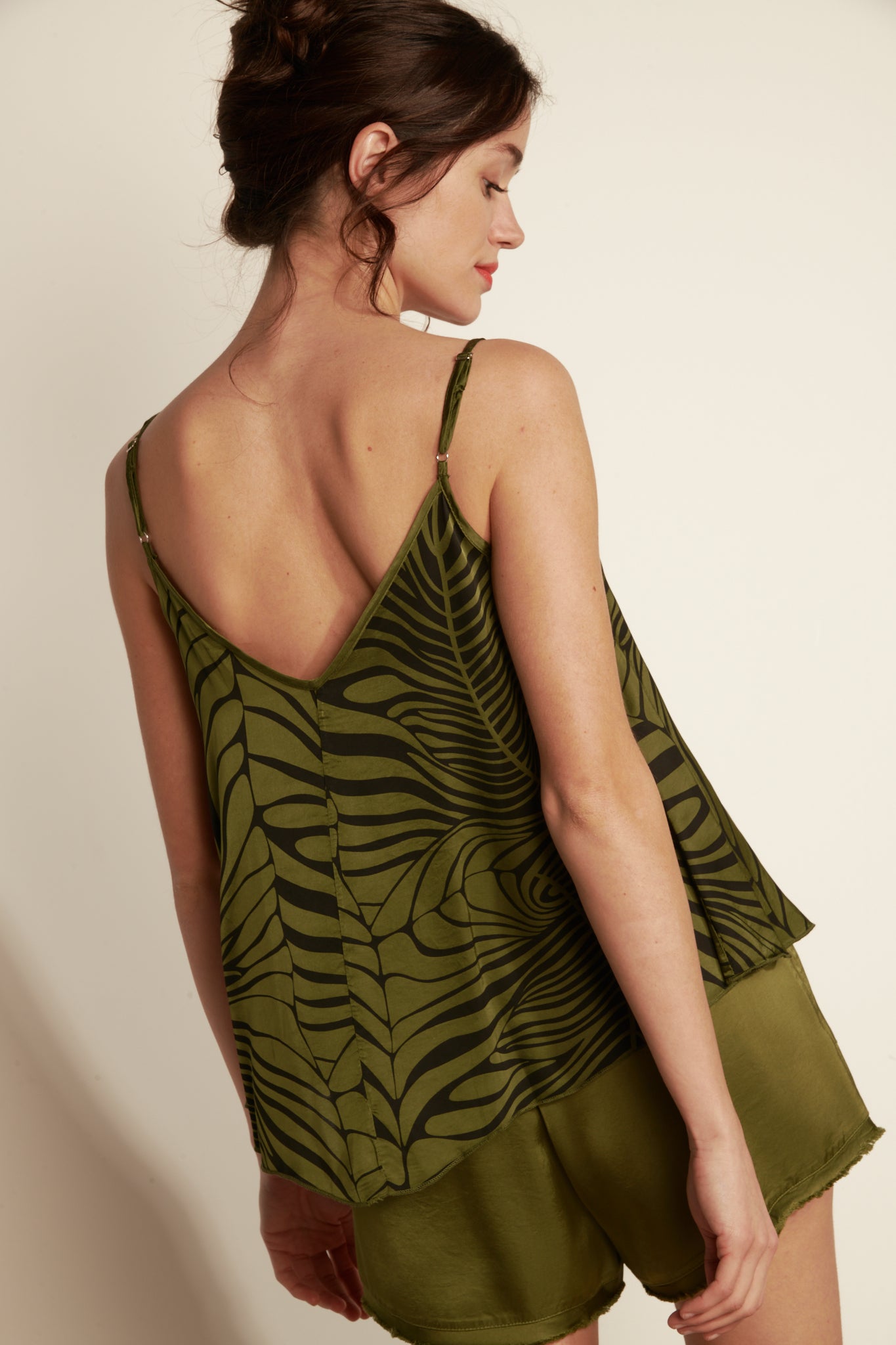 SILKY SAVANE BI-MATERIAL CARACOO (FA742T05) - KHAKI 29V