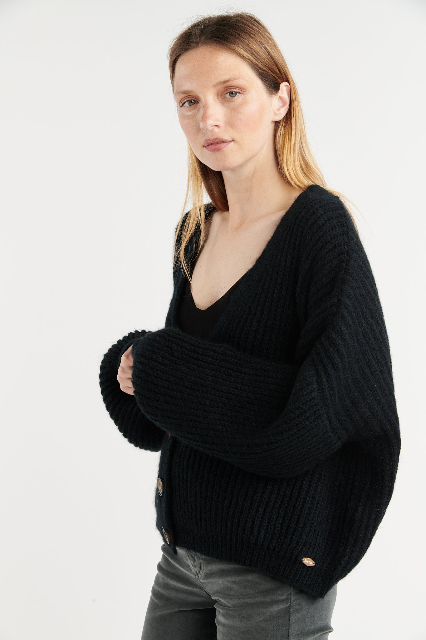 GILET AMPLE BERNARD NOIR