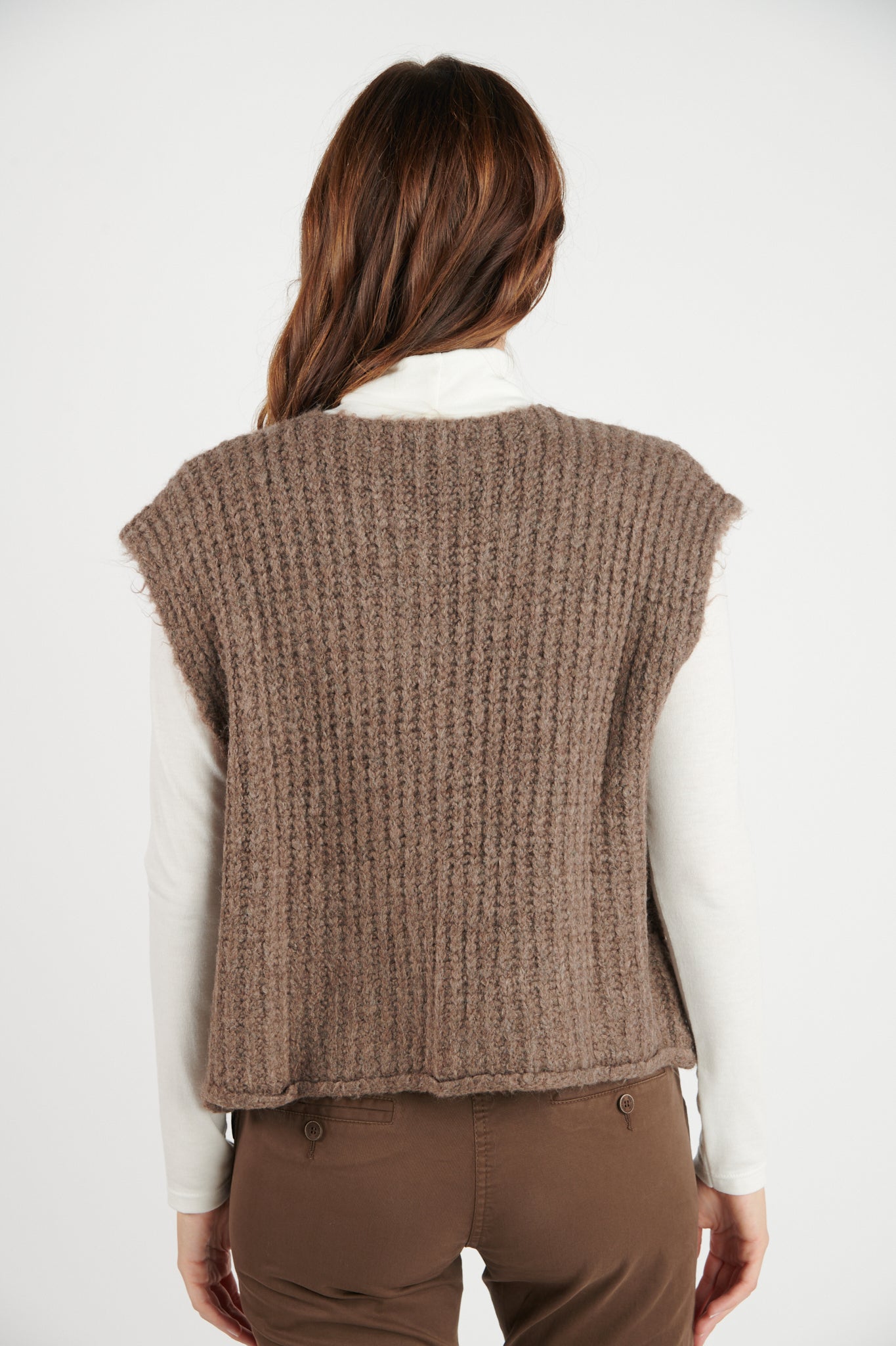 GILET SANS MANCHES DARIAN CAPPUCCINO