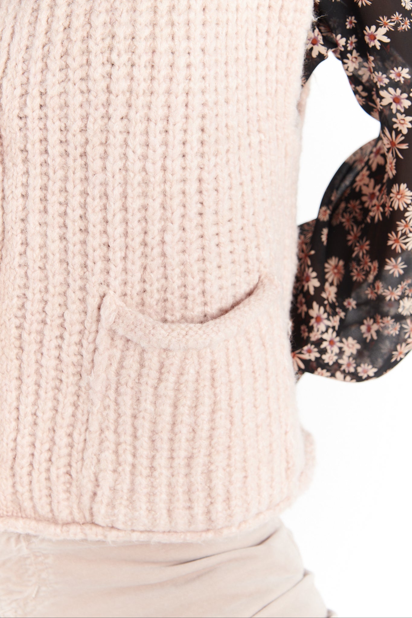GILET SANS MANCHES DARIAN ROSE