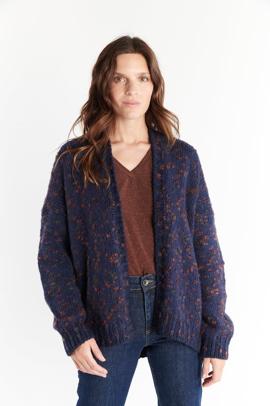 GILET DAY MULTICOLORE MARINE