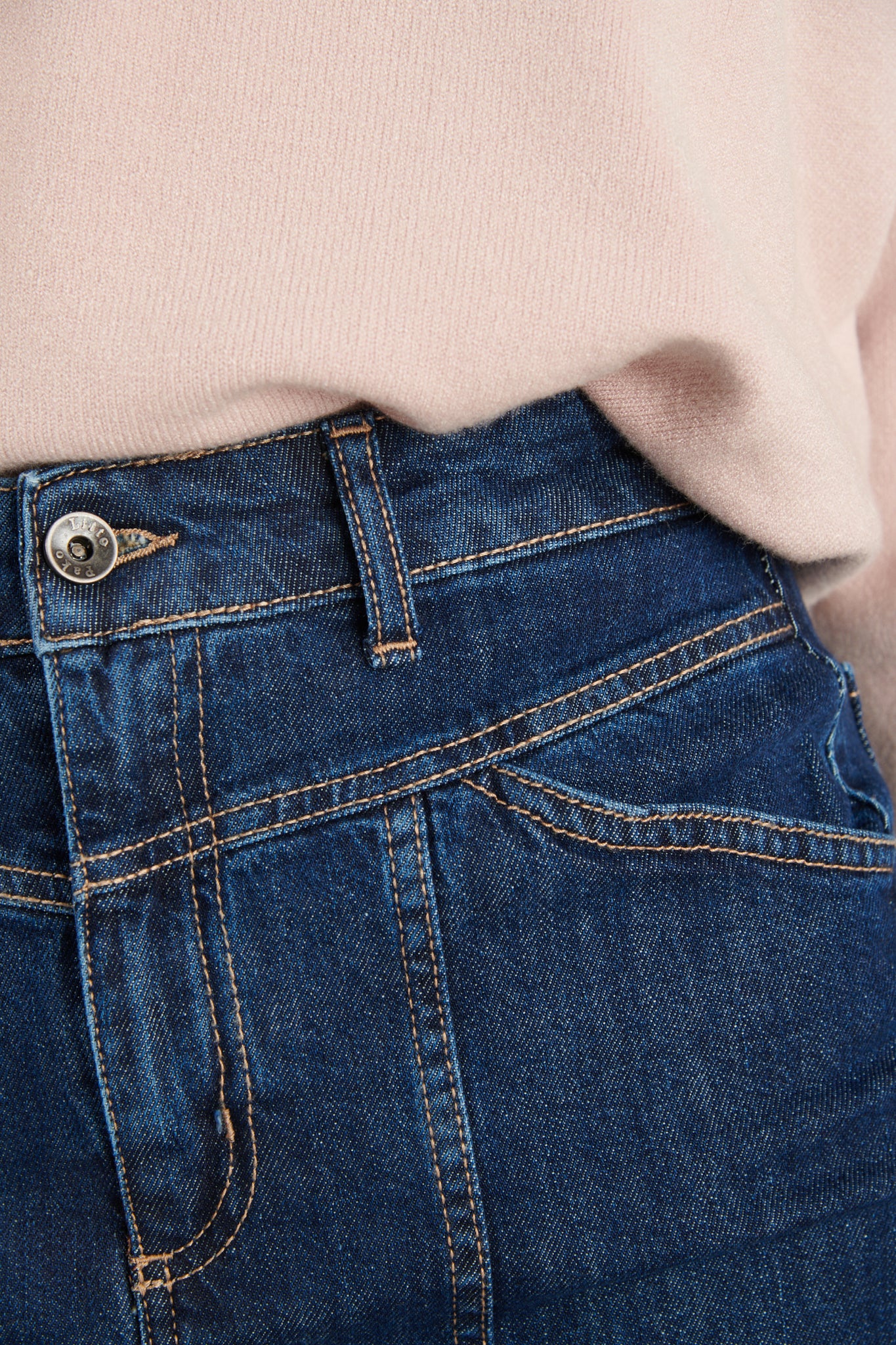 JUPE COURTE DEHLIA JEAN FONCÉ