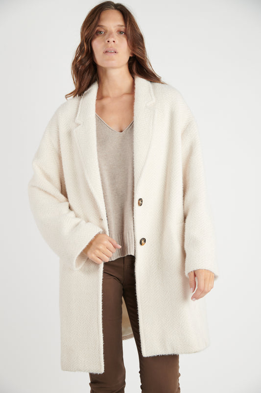 MANTEAU BETTY NATUREL