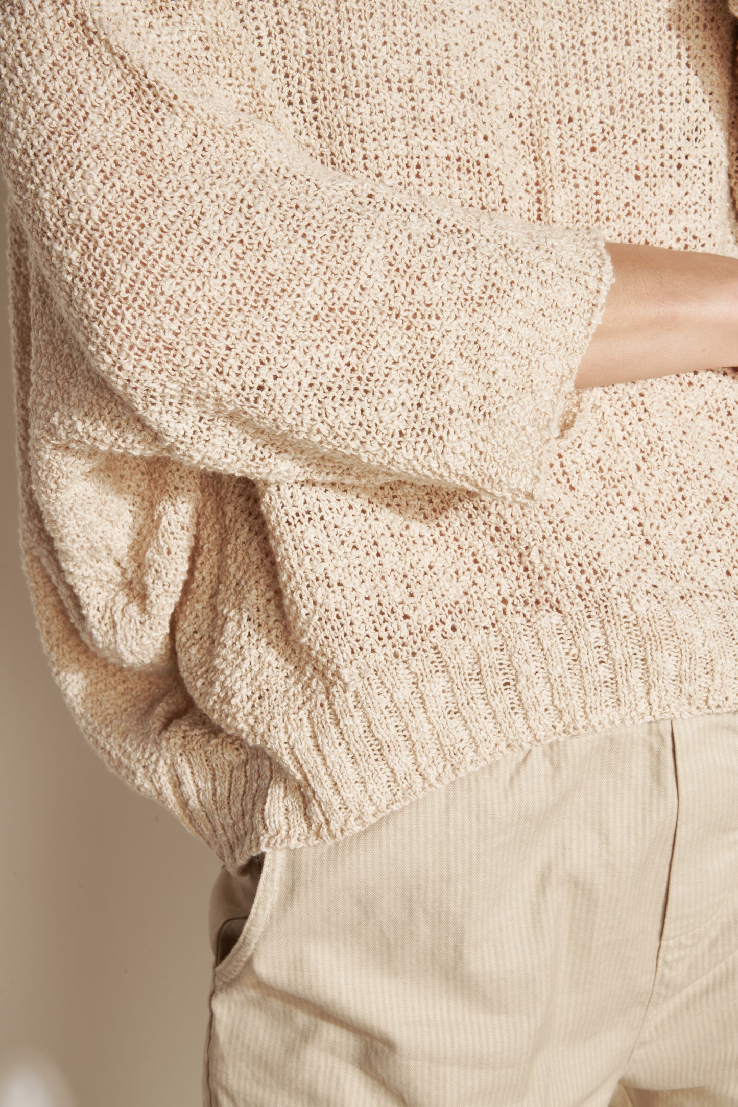CHINA ANAKIN BEIGE SWEATER