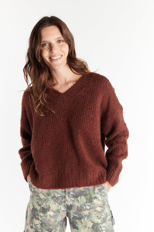 PULL COL V DELMI PAPRIKA