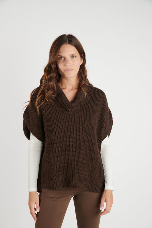PULL MANCHES COURTES DALTON CHOCO