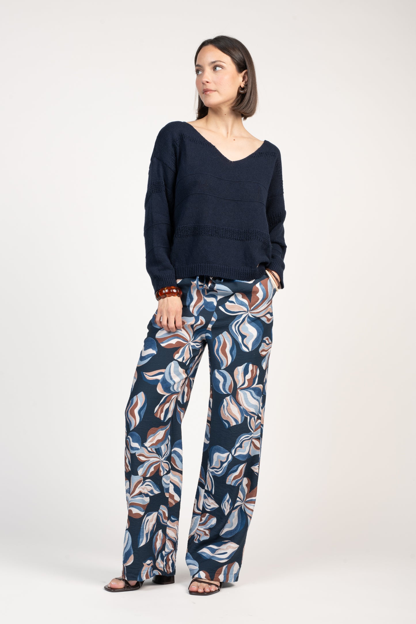 PULL EN MAILLE EVELYN MARINE